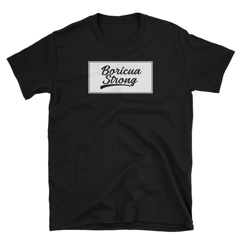 Boricua Strong Cursive | Short-Sleeve Unisex T-Shirt