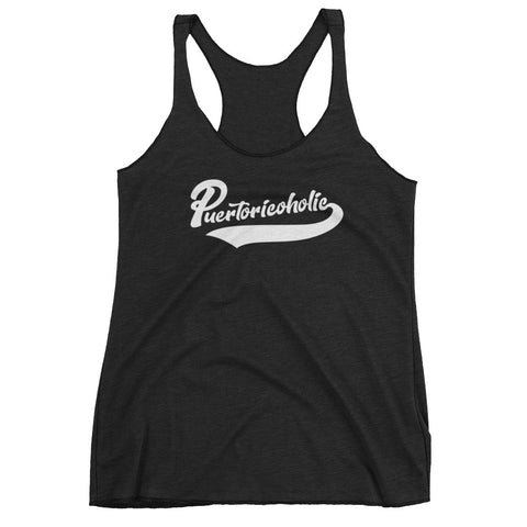 Puertoricoholic | Women's Racerback Tank