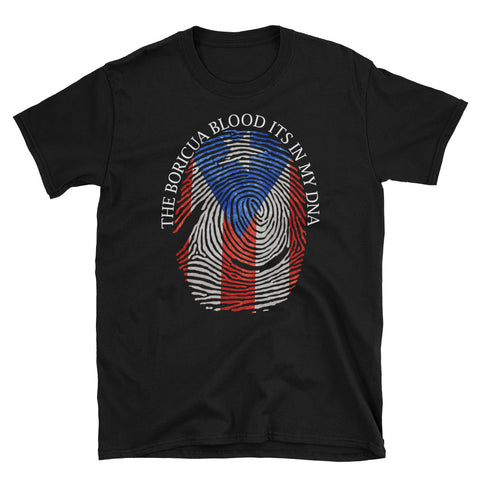 The Boricua Blood Its In My DNA | Short-Sleeve Unisex T-Shirt