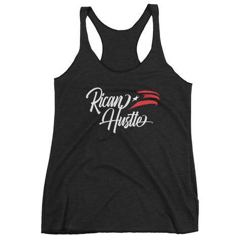 Rican Hustle | Women's Racerback Tank