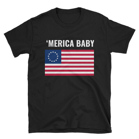 ‘MERICA BABY | Short-Sleeve Unisex T-Shirt