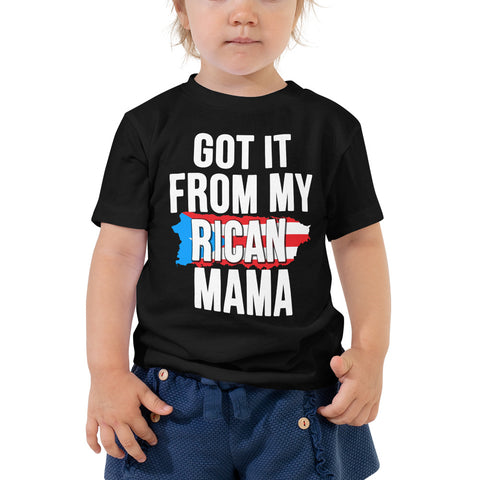 Rican Mama | Toddler Short Sleeve Tee