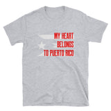 My Heart Belongs to PR | Short-Sleeve Unisex T-Shirt