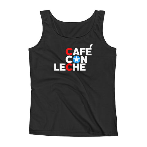 Cafe Con Leche Ladies' Tank