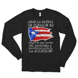 Amar La Patria | Long sleeve t-shirt (unisex)