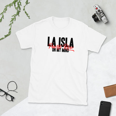 La Isla On My Mind | White Unisex T-Shirt