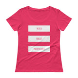 Never Forget PR | Ladies' Scoopneck T-Shirt