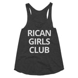 Rican Girls Club | Women's Tri-Blend Racerback Tank