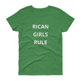 Rican Girls Rule | Women's short sleeve t-shirt