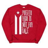 PR Not for Sale | Unisex fleece sweatshirt
