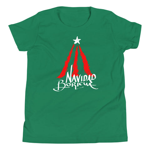 Navidad Boricua | Kids Short Sleeve T-Shirt
